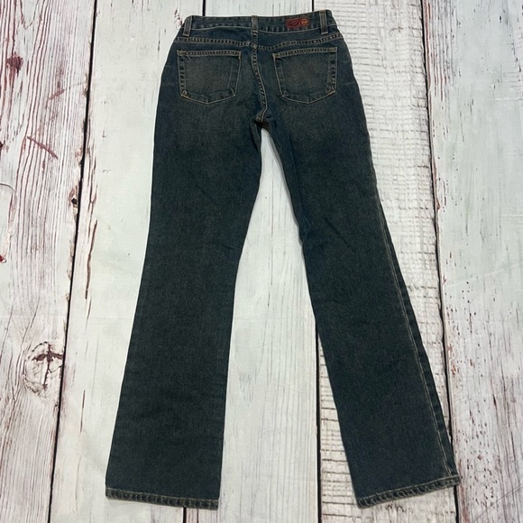 AG ADRIANO GOLDSCHMIED boot cut jeans dirty wash denim size 27 Y2K Vintage EUC - Picture 10 of 14